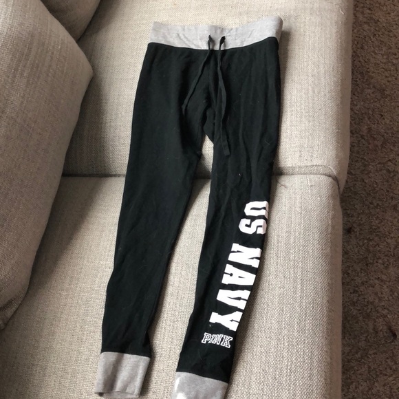PINK Victoria's Secret Pants - US NAVY leggings Victoria’s Secret size small